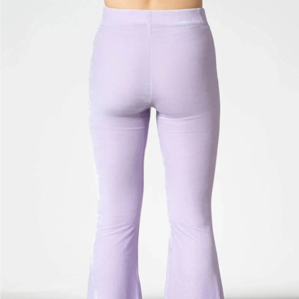 Killstar Pastel Lilac Moondance Bell Bottom Pants Size XL - Picture 5 of 10